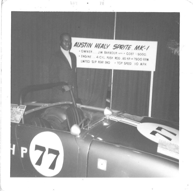 Jim’s Austin-Healey won first place at this car show in Rome, NY.